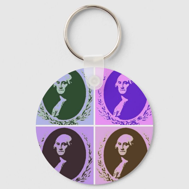 George Washington Keychain (Front)