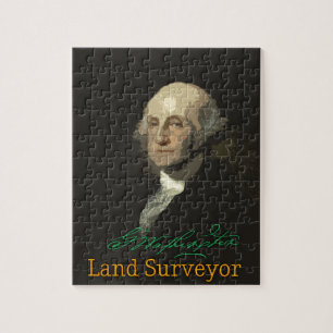 George Washington Land Surveyor Jigsaw Puzzle