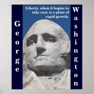 George Washington Liberty Poster