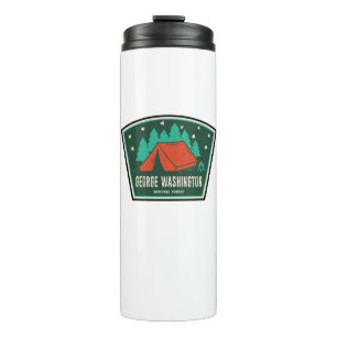 George Washington National Forest Camping Thermal Tumbler