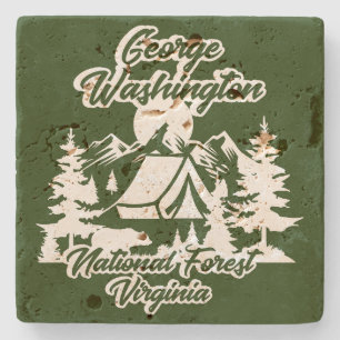 George Washington National Forest Stone Coaster