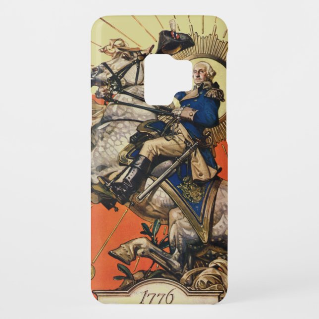 George Washington on Horseback Case-Mate Samsung Galaxy Case (Back)