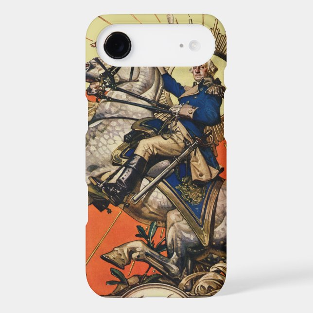 George Washington on Horseback Case-Mate Samsung Galaxy Case (Back)