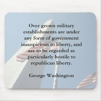 George Washington on the Military Mousepad