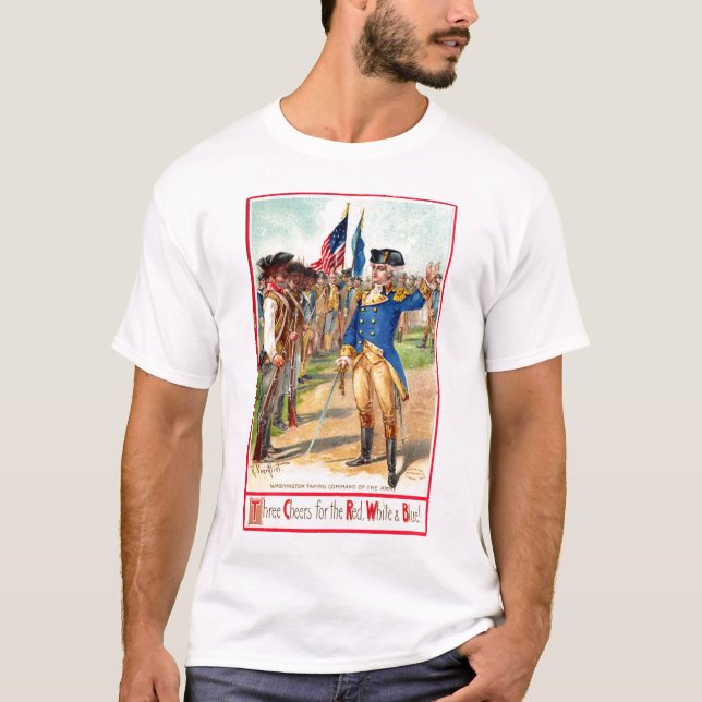 George Washington Patriotic T-Shirt (Front)