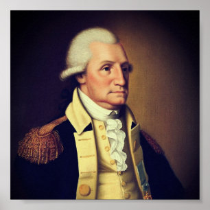 George Washington portrait (1790) Poster