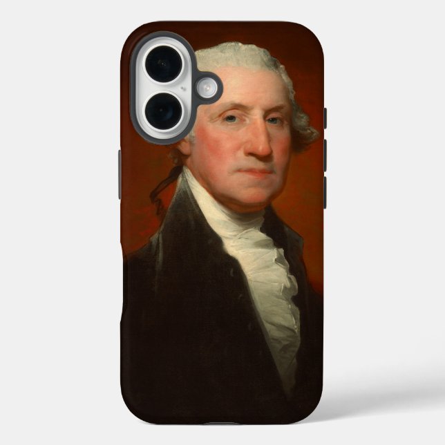 George Washington Portrait Case-Mate iPhone Case (Back)