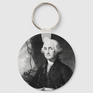 George Washington Portrait keychain
