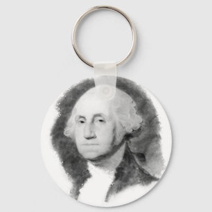George Washington Portrait keychain