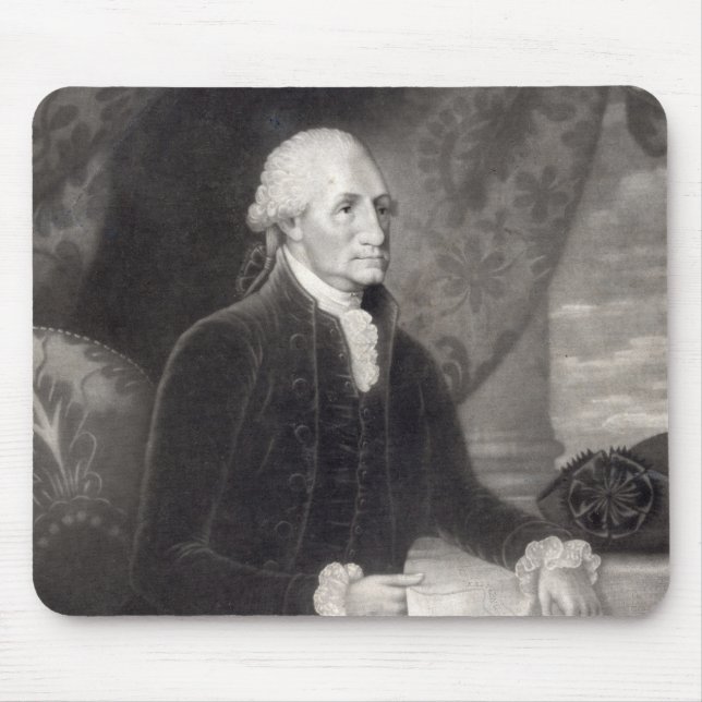 George Washington Portrait mousepad (Front)