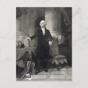 George Washington Portrait postcard