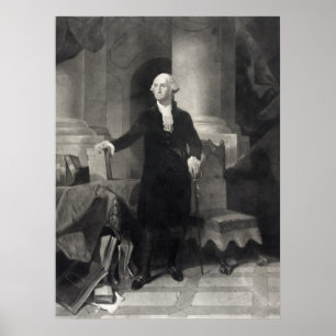 "George Washington Portrait" poster/print Poster