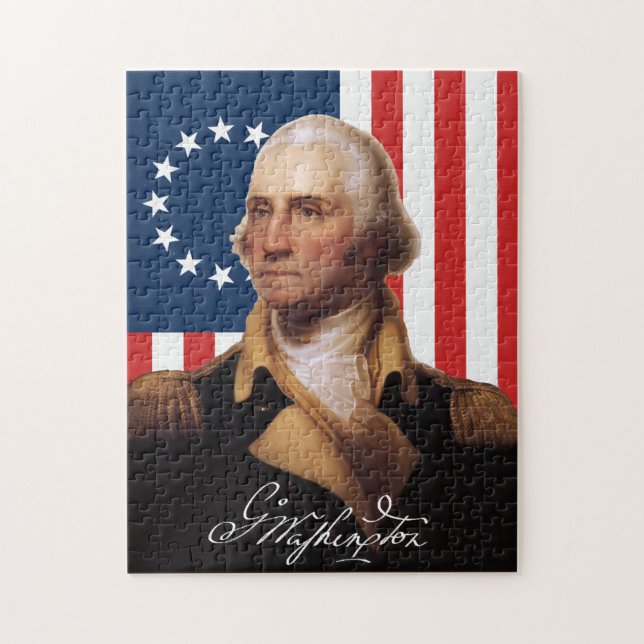 George Washington Puzzle (Vertical)