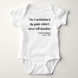 George Washington Quote 4a Baby Bodysuit