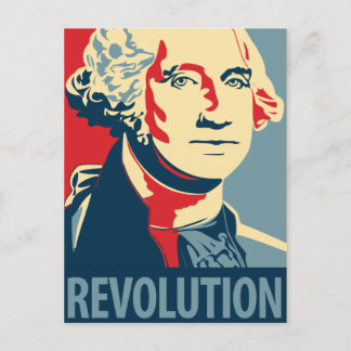 George Washington - révolution : Carte postale