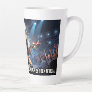 George Washington Rock Star - Founding Father of R Latte Mug