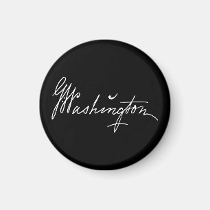 George Washington signature autograph president un Magnet