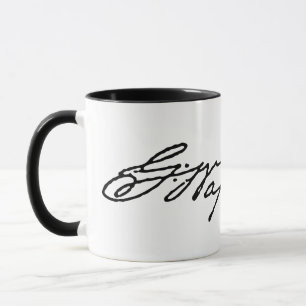 George Washington Signature Mug