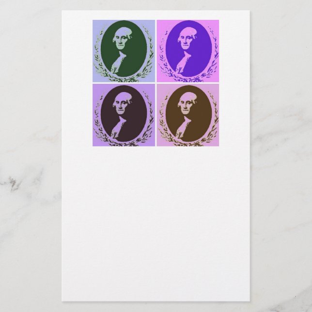 George Washington Stationery (Front)