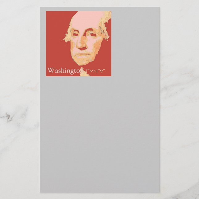 George Washington Stationery (Front)
