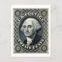 George Washington Twelve Cents US Postage