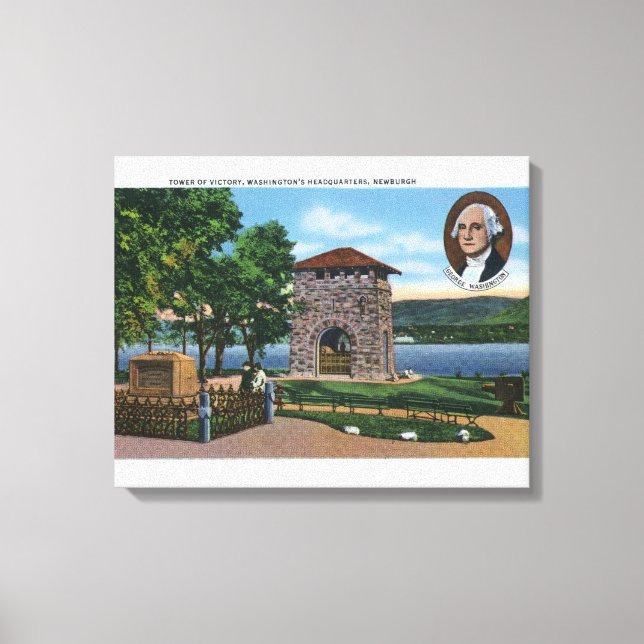 George Washington's HQ, Tower of Victory Scene Canvas Print (Front)