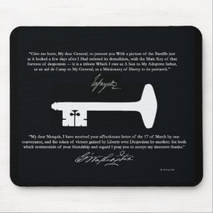 George Washington's Liberty Key Mousepad