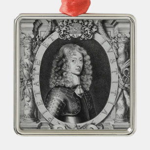 George William Duke of Braunschweig-Luneberg Metal Ornament