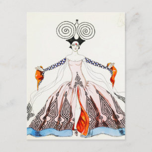 Georges Barbier Art Deco Fashion Note Card
