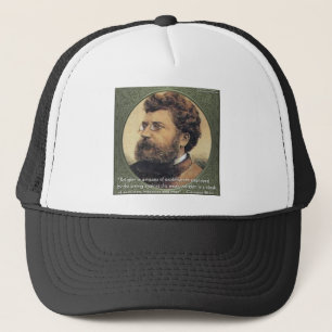 Georges Bizet Religion Shame Quote Gifts & Cards Trucker Hat