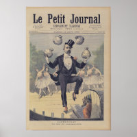 Georges Clemenceau juggling bags of English