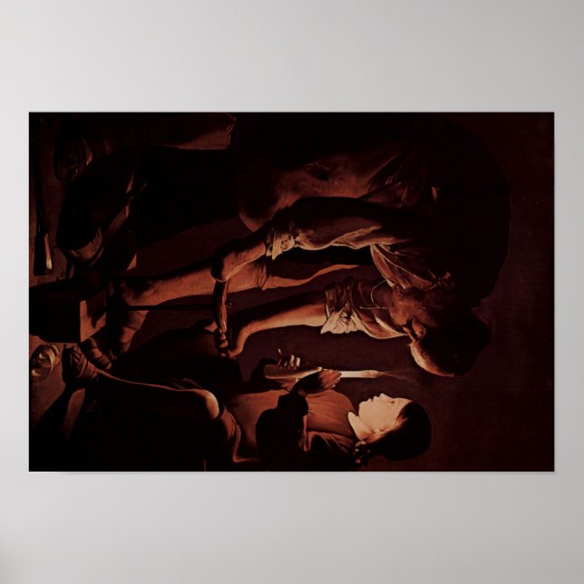 Georges de La Tour Art Poster (Front)