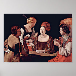 Georges de La Tour by Georges de La Tour Poster