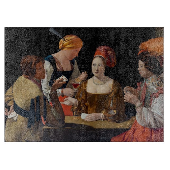 Georges de la Tour - Cheat with Ace of Diamonds Cutting Board (Front)