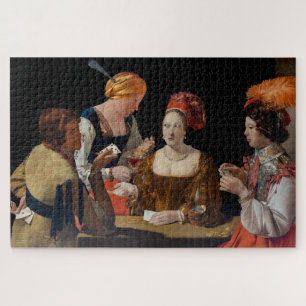Georges de la Tour - Cheat with Ace of Diamonds Jigsaw Puzzle