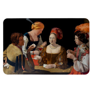 Georges de la Tour - Cheat with Ace of Diamonds Magnet