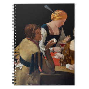 Georges de la Tour - Cheat with Ace of Diamonds Notebook