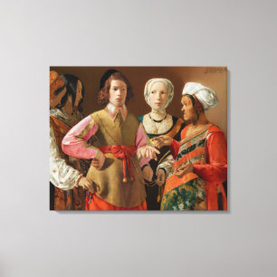 Georges de la Tour - The Fortune Teller Canvas Print