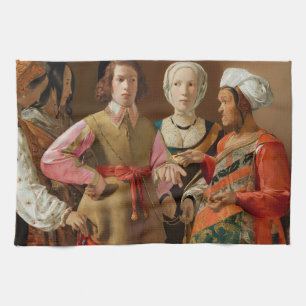 Georges de la Tour - The Fortune Teller Kitchen Towel