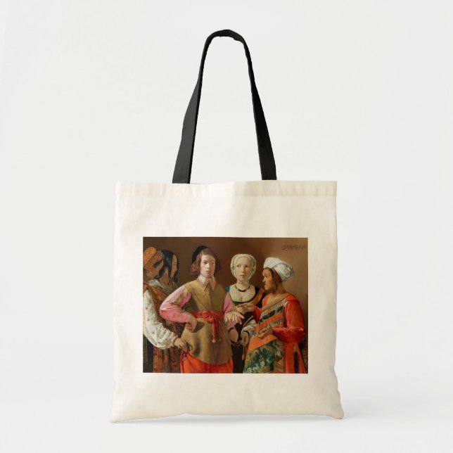 Georges de la Tour - The Fortune Teller Tote Bag (Front)