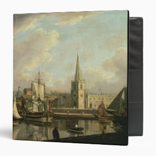 George's Dock Basin, Liverpool, 1797 (oil on canva Binder