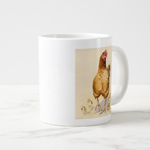 George's Hen and her Chicks 2007 Large Coffee Mug