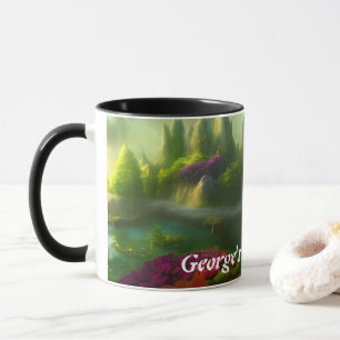 George's Morning Tea Personalized Customizable Mug
