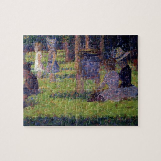 Georges Pierre Seurat | Study for 'A Sunday Aftern Jigsaw Puzzle (Horizontal)