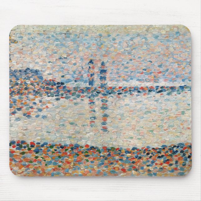 Georges Pierre Seurat | Study for 'The Channel at  Mouse Pad (Front)