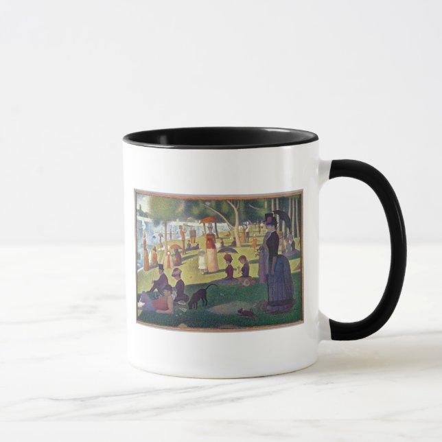 Georges Pierre Seurat | Sunday Afternoon on the Is Mug (Right)