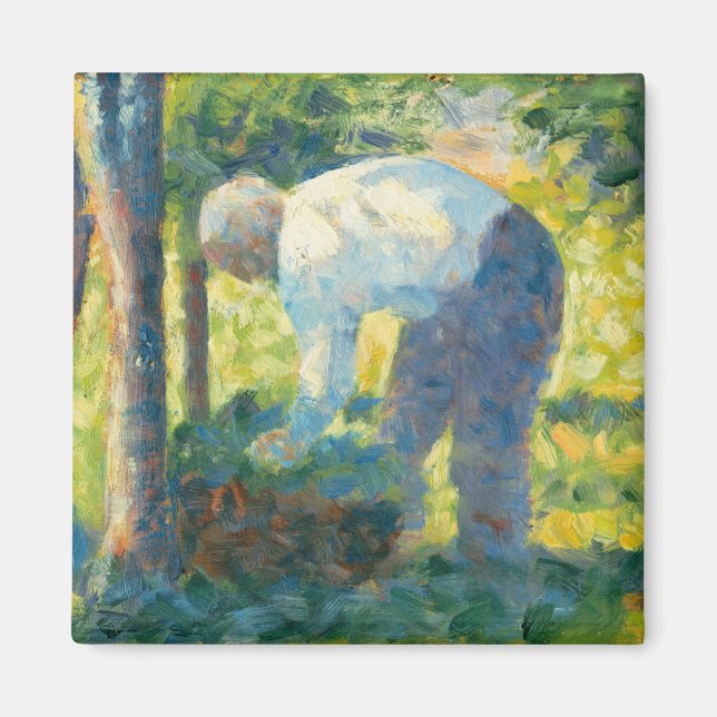Georges Pierre Seurat | The Gardener Magnet (Front)