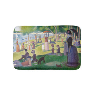 Georges Seurat - A Sunday on La Grande Jatte Bath Mat