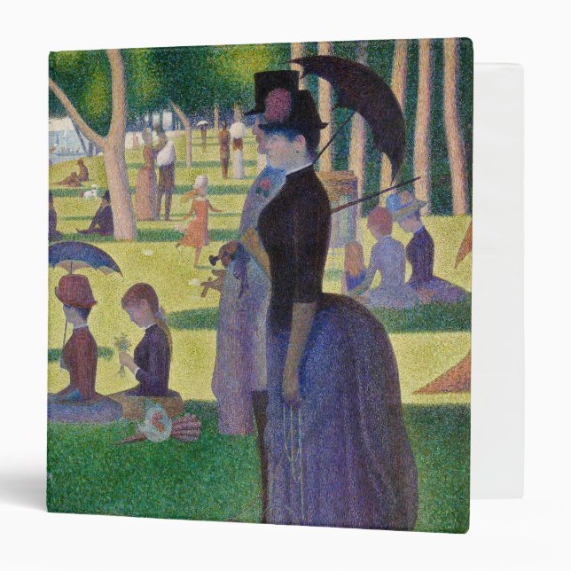 Georges Seurat - A Sunday on La Grande Jatte Binder (Front/Inside)