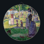 Georges Seurat - A Sunday on La Grande Jatte Dartboard<br><div class="desc">A Sunday on La Grande Jatte / A Sunday Afternoon on the Island of La Grande Jatte / Un dimanche apres-midi à l'ile de la Grande Jatte - Georges Seurat in 1884</div>